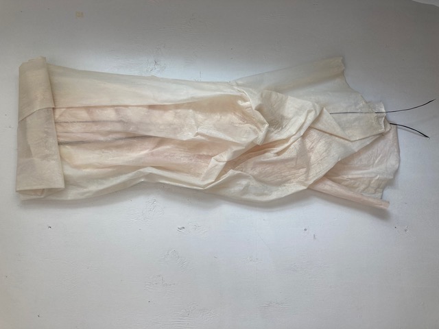 song for strings, paper sculpture